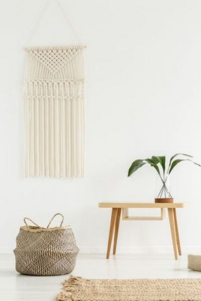 image of macrame wall hanging