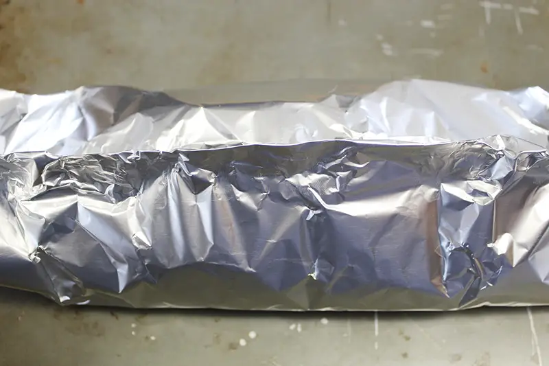 foil wrapped hobo dinner