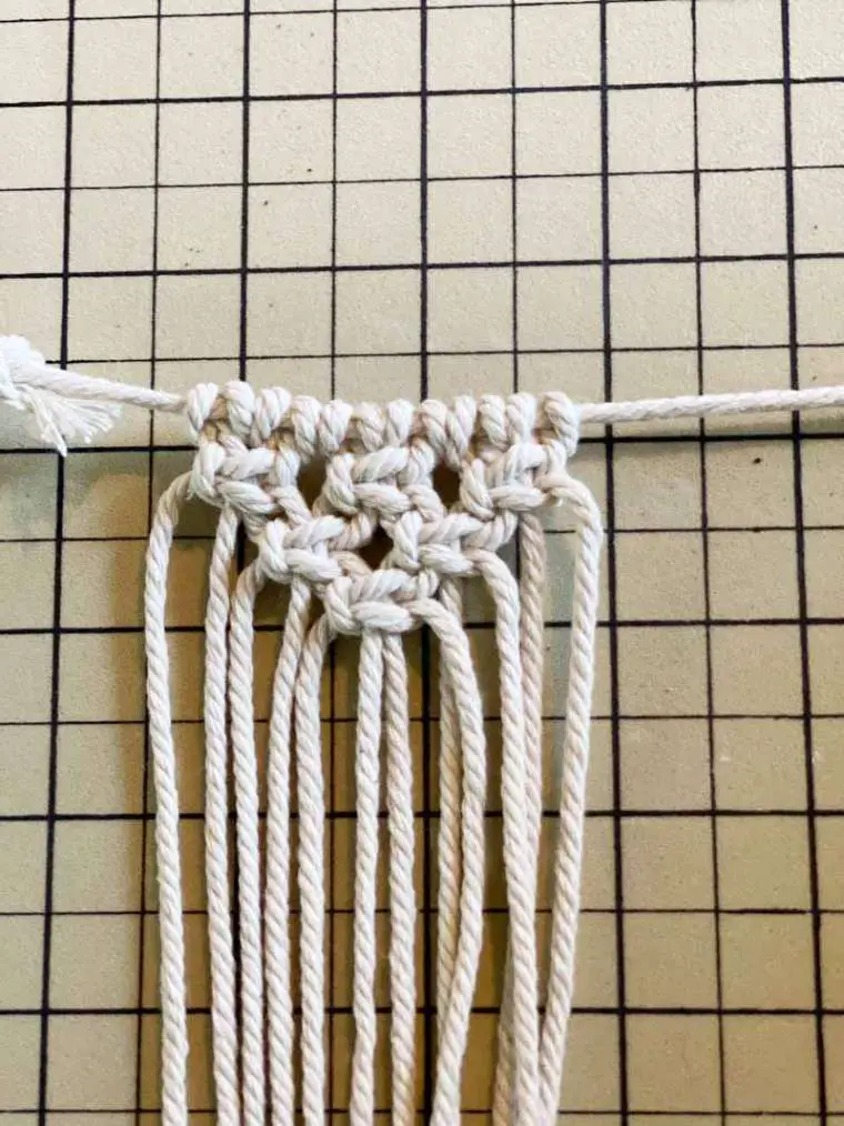 DIY Macrame Glass Jar Covers Made with Square Knots MacraMade